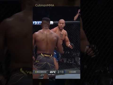 When Francis Ngannou became a wrestler | vs Ciryl Gane UFC 270 #shorts #ufc #mma