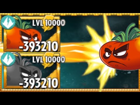 Plants vs Zombies 2 Ultomato Plant Upgraded to Level 10000 PvZ2 | @verammod
