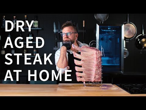 Dry Aged Steak || How to DRY AGE BEEF at Home || Best Way to Dry Age Beef || Dry Aged Steak Tartare