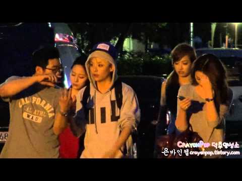 130816 에프엑스f(x) 뮤직뱅크 퇴근길 직캠 by 욘바인첼