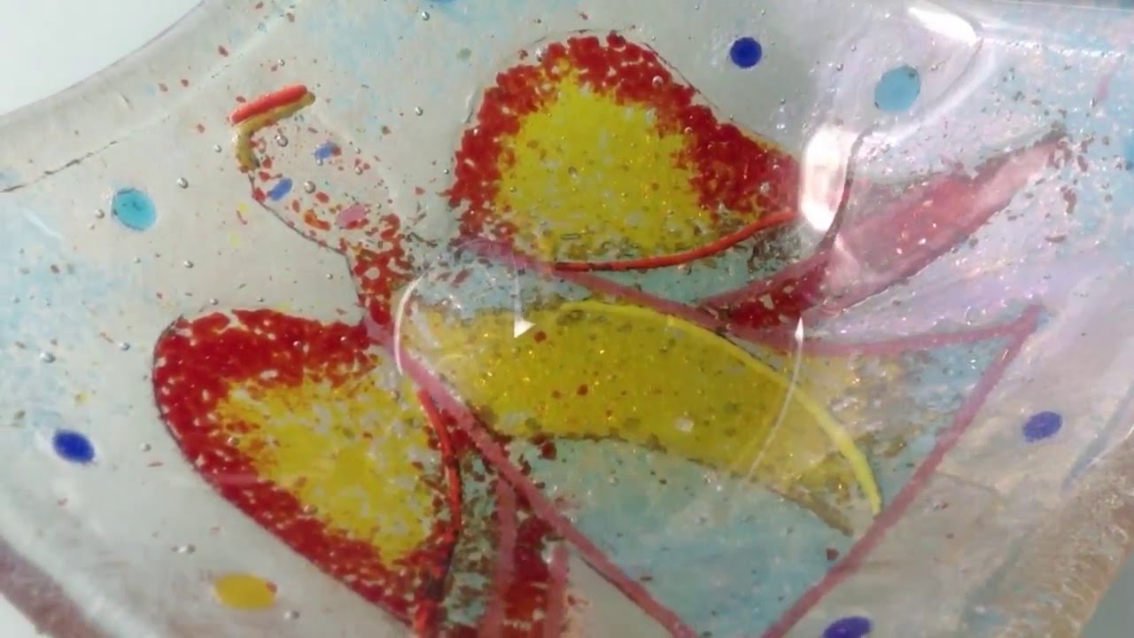 An Angel Created in Fused Glass - Craft Workshop at the Devon Guild of Craftsmen