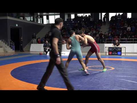 AzÇ-2017: Eltun Vəzirzadə - Cavid İbrahimli / 80 kq, bürünc medal görüşü