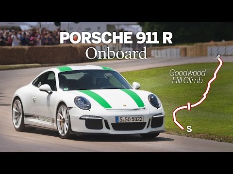 Porsche 911 R | Onboard | Goodwood Festival of Speed 2016