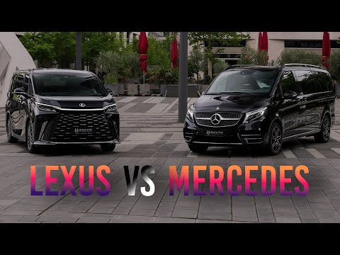 Luxury Jets: Lexus LM vs Mercedes-Benz V-Class VIP