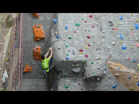 Überhangklettern: 7a Blau Rotpunkt Versuch #GenialeTour!