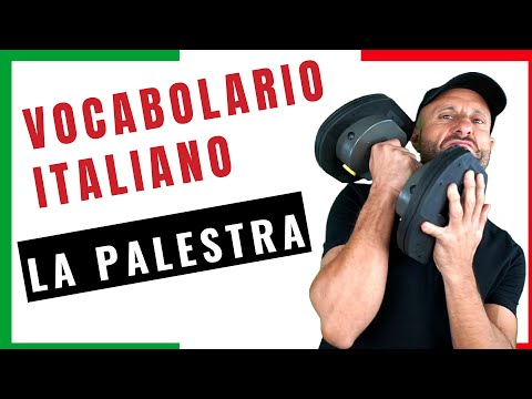 20 Italian Words About THE GYM - Learn Italian Vocabulary: LA PALESTRA  | Video in Italian
