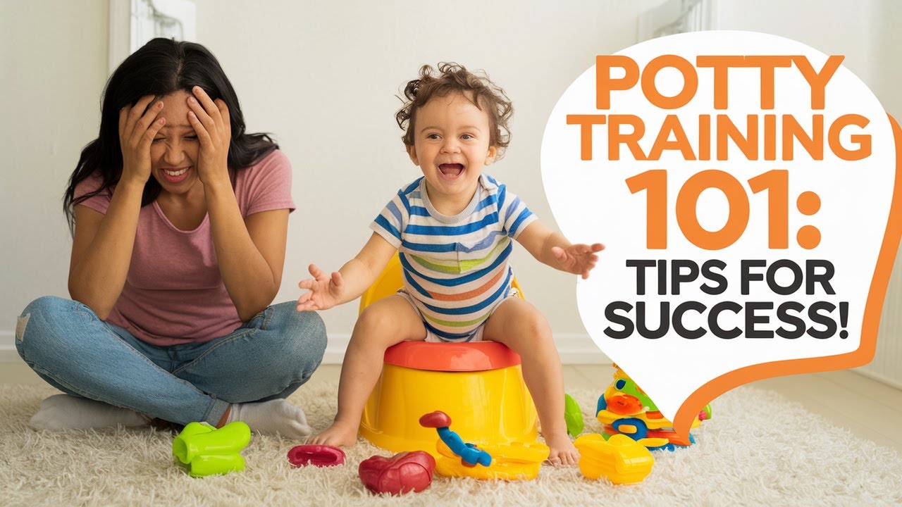 Potty Training 101:  Tips for Success!