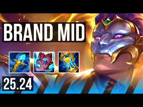 BRAND vs IRELIA (MID) | KR Master | 25.24
