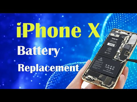 iPhone X battery replacement step by step