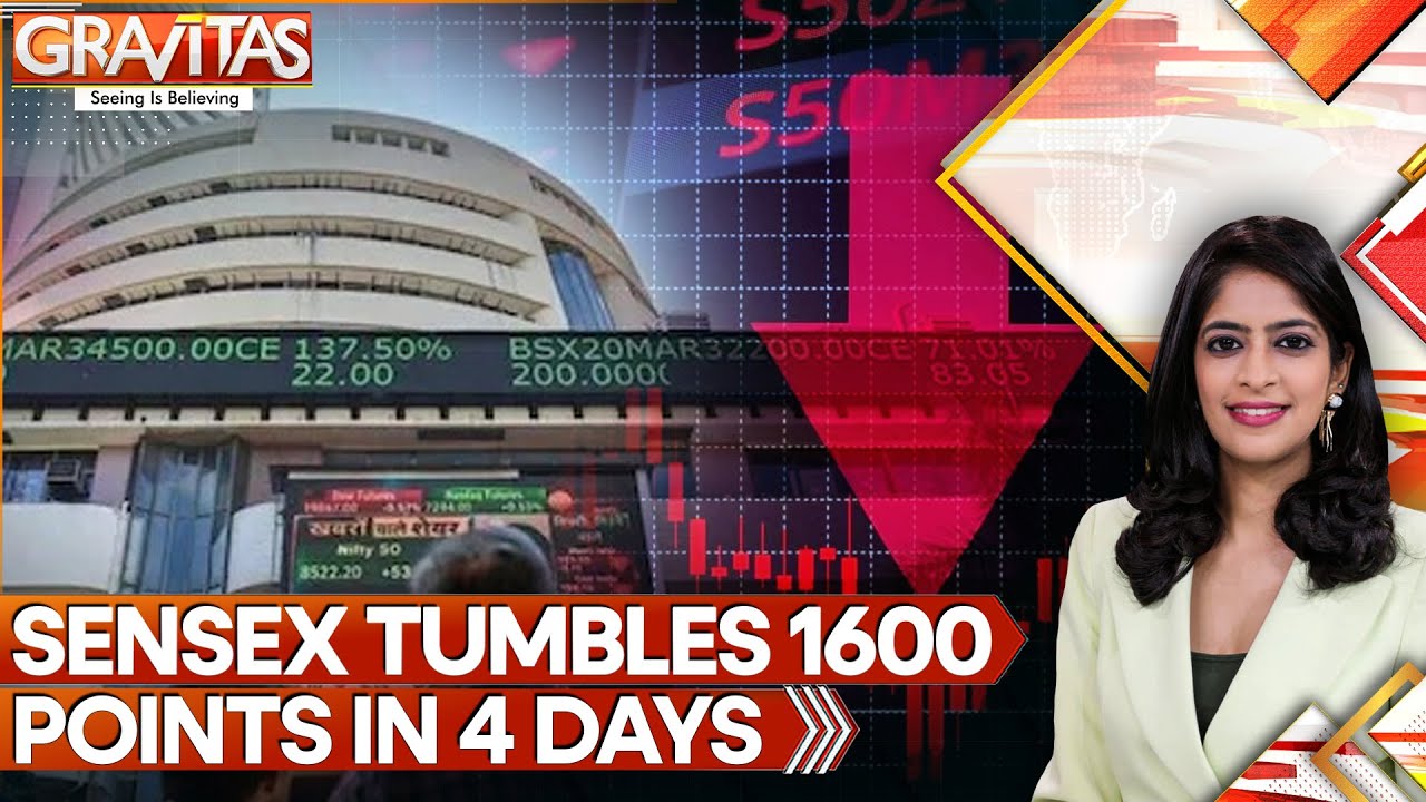 Indian Stock: Trump’s 500% Tariff Plan Hits Indian Stocks, Markets See Biggest Fall Since August