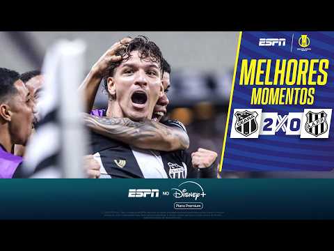 Gols e melhores lances de Ceará x Ponte Preta