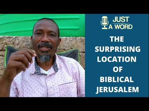 True Location Of Jerusalem: Where It Is And How We Found It!!!