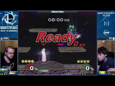 Smash 'N' Splash 3 - Armada (Peach) vs. Trix (Pikachu) - Round 2 Pools