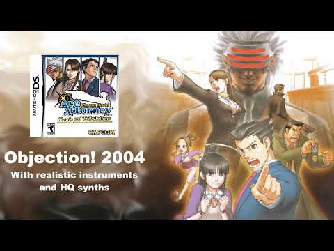 Phoenix Wright - Objection! 2004 with realistic instruments and HQ synths