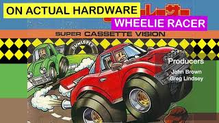 On Actual Hardware: Wheelie Racer on the Super Cassette Vision