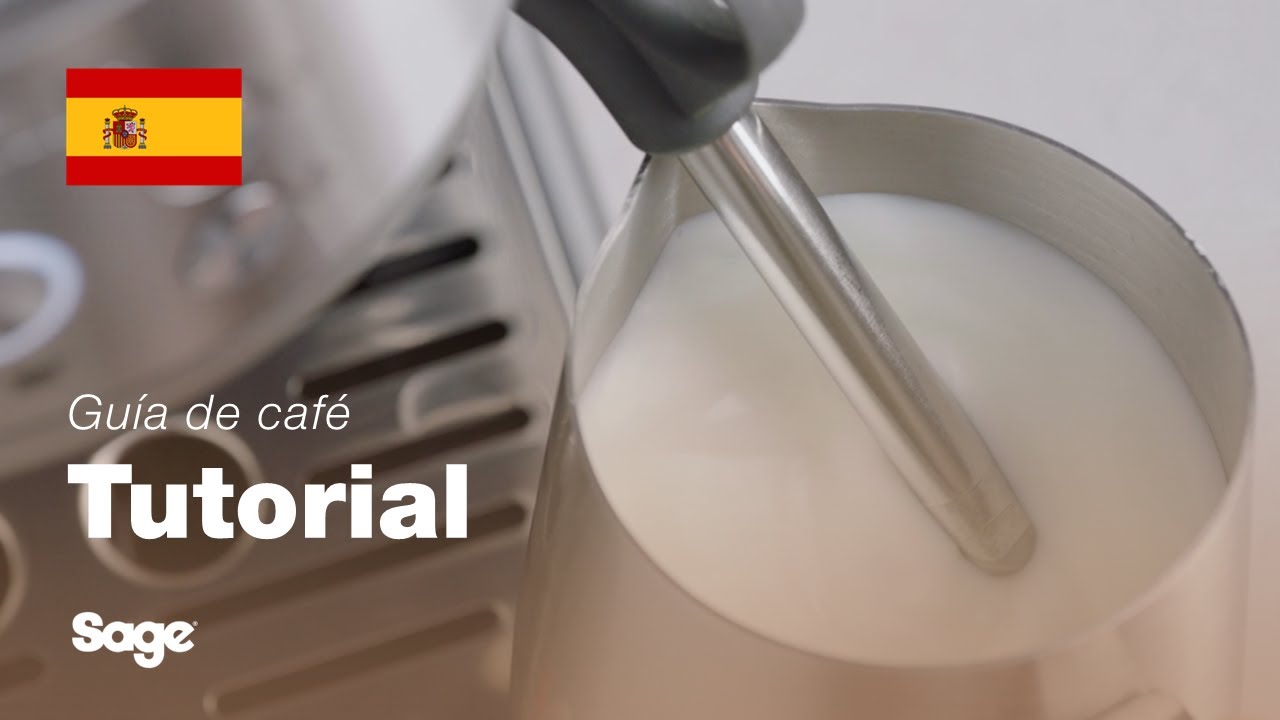 Cómo texturizar manualmente la leche