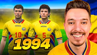 RESCRIU ISTORIA CU ECHIPA NATIONALA A ROMANIEI LA CAMPIONATUL MONDIAL DIN 1994! RETRO FIFA WORLD CUP