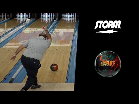 Storm Absolute Bowling Ball by Tony Reynaud, BuddiesProShop.com