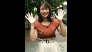 高安奈緒子アナのバイバイ1
