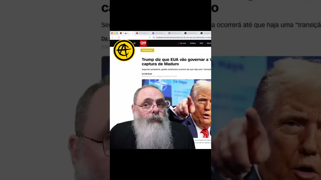 TRUMP faz PRONUNCIAMENTO e NÃO deixa DÚVIDAS: "VAMOS GOVERNAR a VENEZUELA e o PETRÓLEO vai FLUIR"