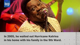 Remembering iconic New Orleans musician Fats Domino