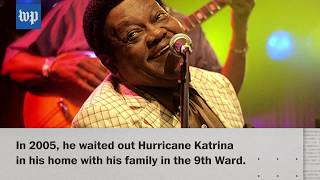 Remembering iconic New Orleans musician Fats Domino