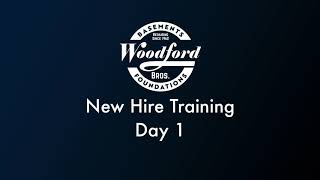 Watch video: Woodford New Hire Training Day 1