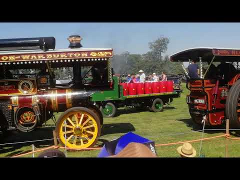 Shrewsbury Steam Rally 2019 road locomotives parade part 2