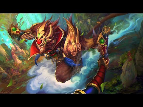 DOTA 2 - Mars VS Monkey King Right Click Attack