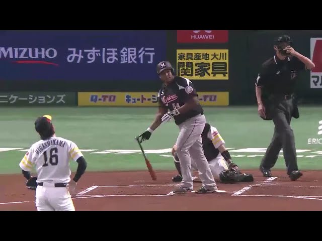 【1回表】2試合連発!! マリーンズ・デスパイネが先制2ラン!! 2016/5/12 H-M