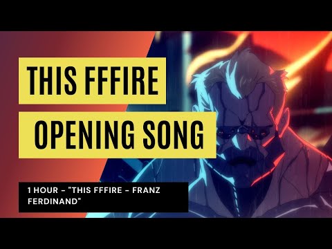 1 Hour - Cyberpunk Edgerunners - Opening Credits: "This Fffire - Franz Ferdinand"