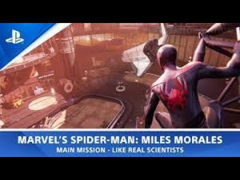 Like real scientist||Marvel's Spider-man:miles Morales -Like real scientists full mission