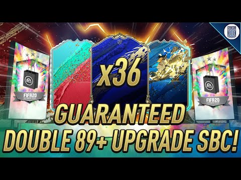 4 TOTY'S PACKED! - X36 GUARANTEED 89+ DOUBLE UPGRADE SBC PLAYERS! - FIFA 20 ULTIMATE TEAM