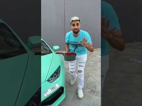 Lamborghini Scratch Prank !!!