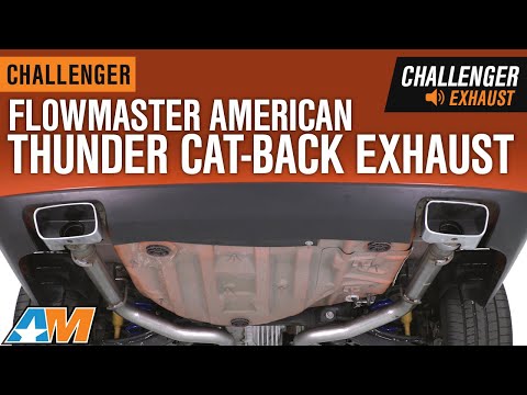 2009-2014 Challenger 5.7L Flowmaster American Thunder Cat-Back Exhaust Sound Clip & Review