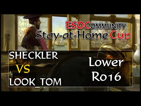 [AoE3] sheckler vs LoOk_tOm — Ro16 Lower Bracket — $750 ESOC Stay-at-Home Cup ⚔️
