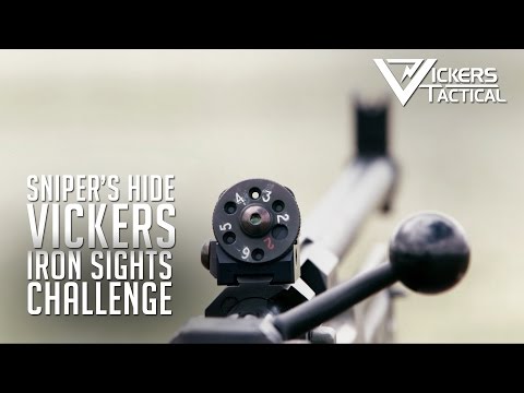Vickers Iron Sights Challenge From The 2015 Sniper's Hide Cup