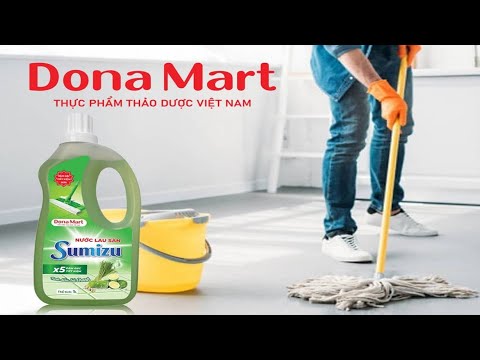 DONA MART - Nước Lau Sàn Sumizu Hương Sả Chanh I donamart.vn