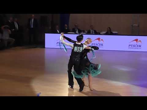 Dominik Veverka - Aneta Zymová /MČR T10 2018/ Kojetín/ Junior I./ Finále/ Představení