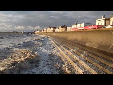GCSE Geography: Coastal sea defences at Burnham on Sea, Somerset, England