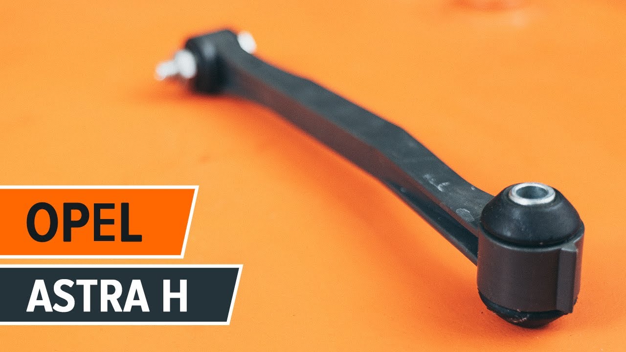 Ako vymeniť predné tyčky stabilizátora na Opel Astra H Caravan – návod na výmenu