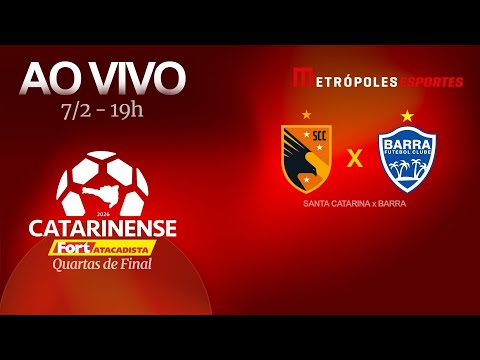 CATARINENSE 2026 - SANTA CATARINA x BARRA - AO VIVO E COM IMAGENS - 07.02.26