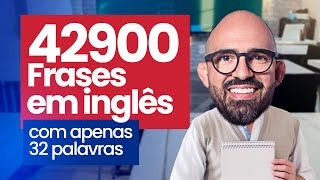Incrível: 42.900 Frases em Inglês com Apenas 32 Palavras
