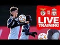 Champions League training session | Benfica vs Liverpool