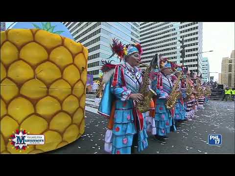 Woodland String Band - 2022 Philadelphia Mummers Parade - String Band Division - Broadcast TV View