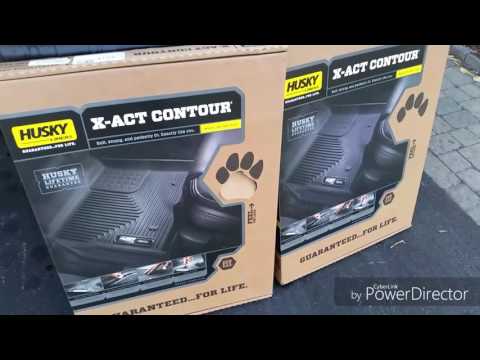 Husky X act Contour floor liners Review for 2016 Dodge Ram Crew cab.