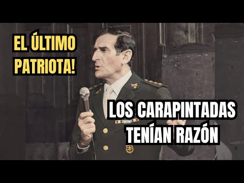1990 - Las palabras del Coronel Mohamed Alí Seineldín en el Juicio a los Carapintadas