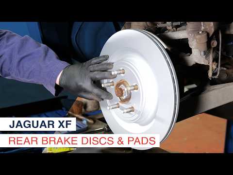 Jaguar XF - How to Replace the Rear Brake Discs & Pads