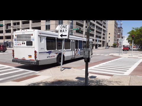 NFTA Metro Ride Route 14C Outbound Bus 2507 - 2005 Gillig Advantage