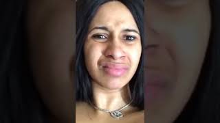 cardi b without makeup ft  I like it song